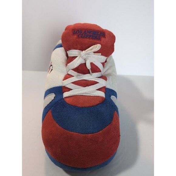 Los Angeles Clippers Comfy Feet Large Slippers Plush House Shoes NBA Basketball - Picture 8 of 13